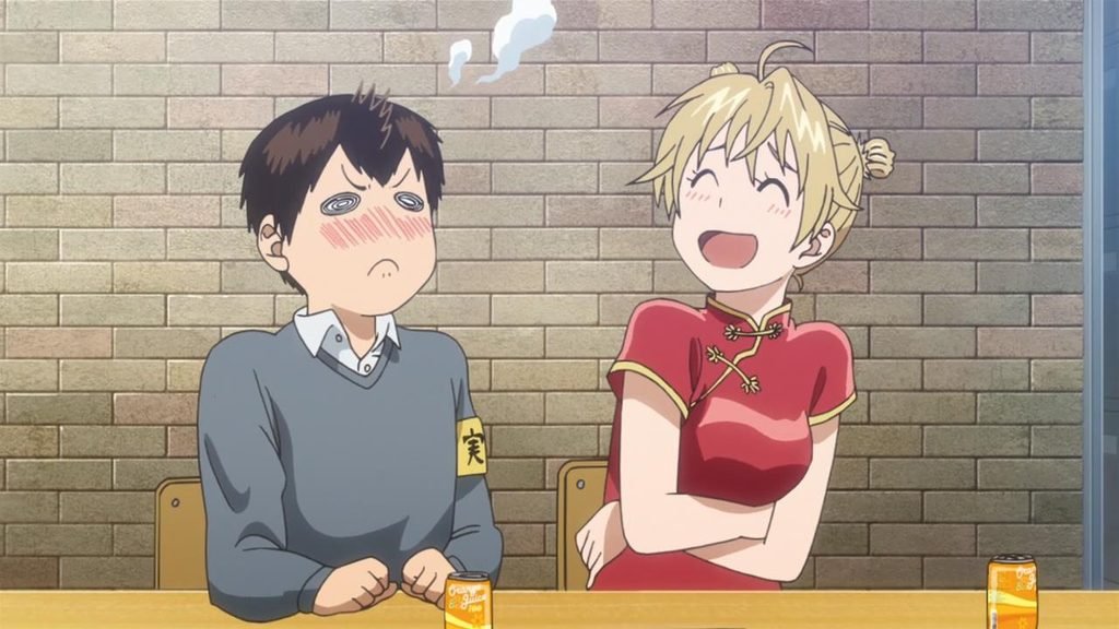 Maruo y Natsu de Baby Steps