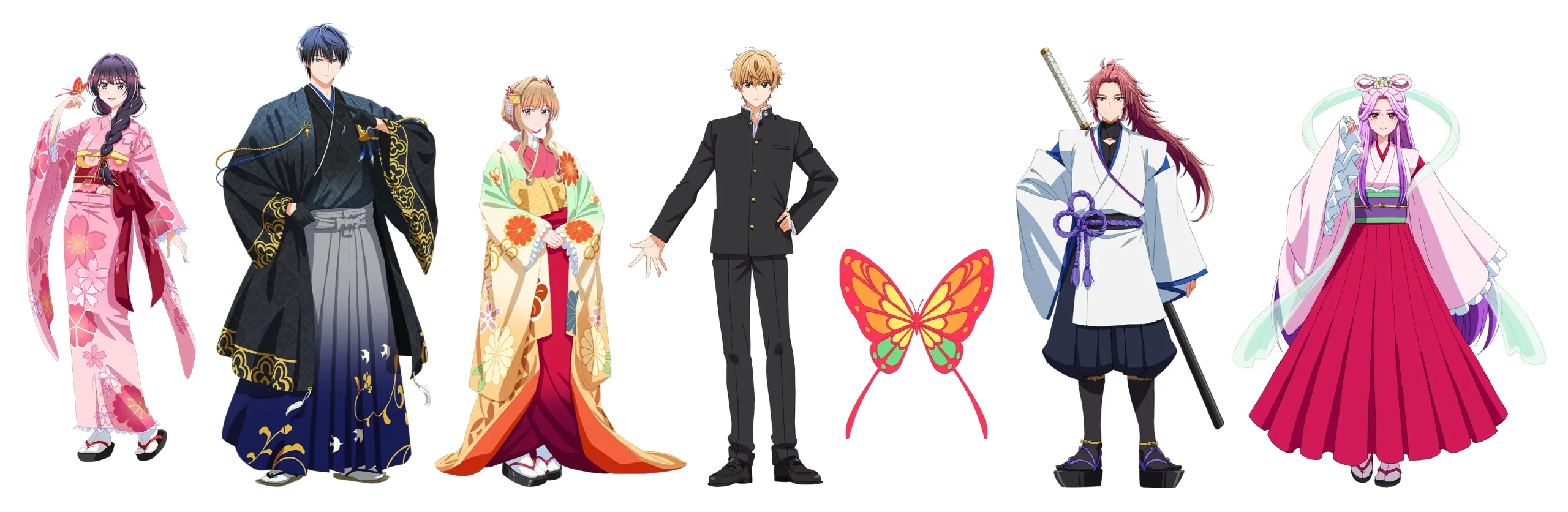 personajes de la serie Bride of the Barrier Master