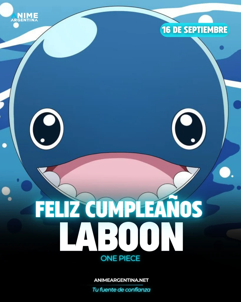 laboon one piece cumpleaños
