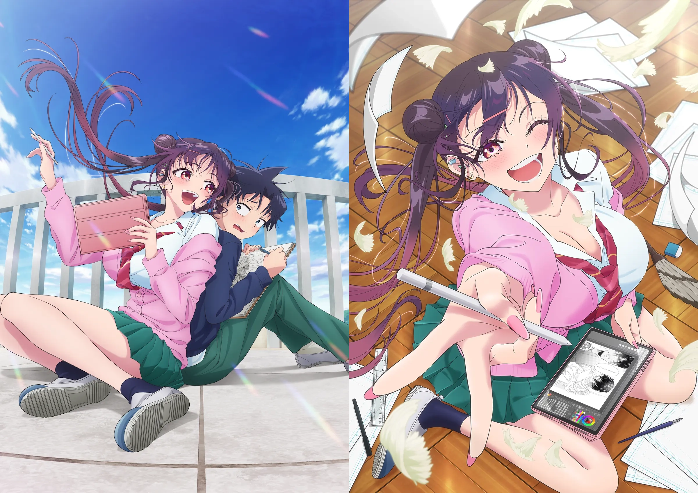 now that we draw posters del anime