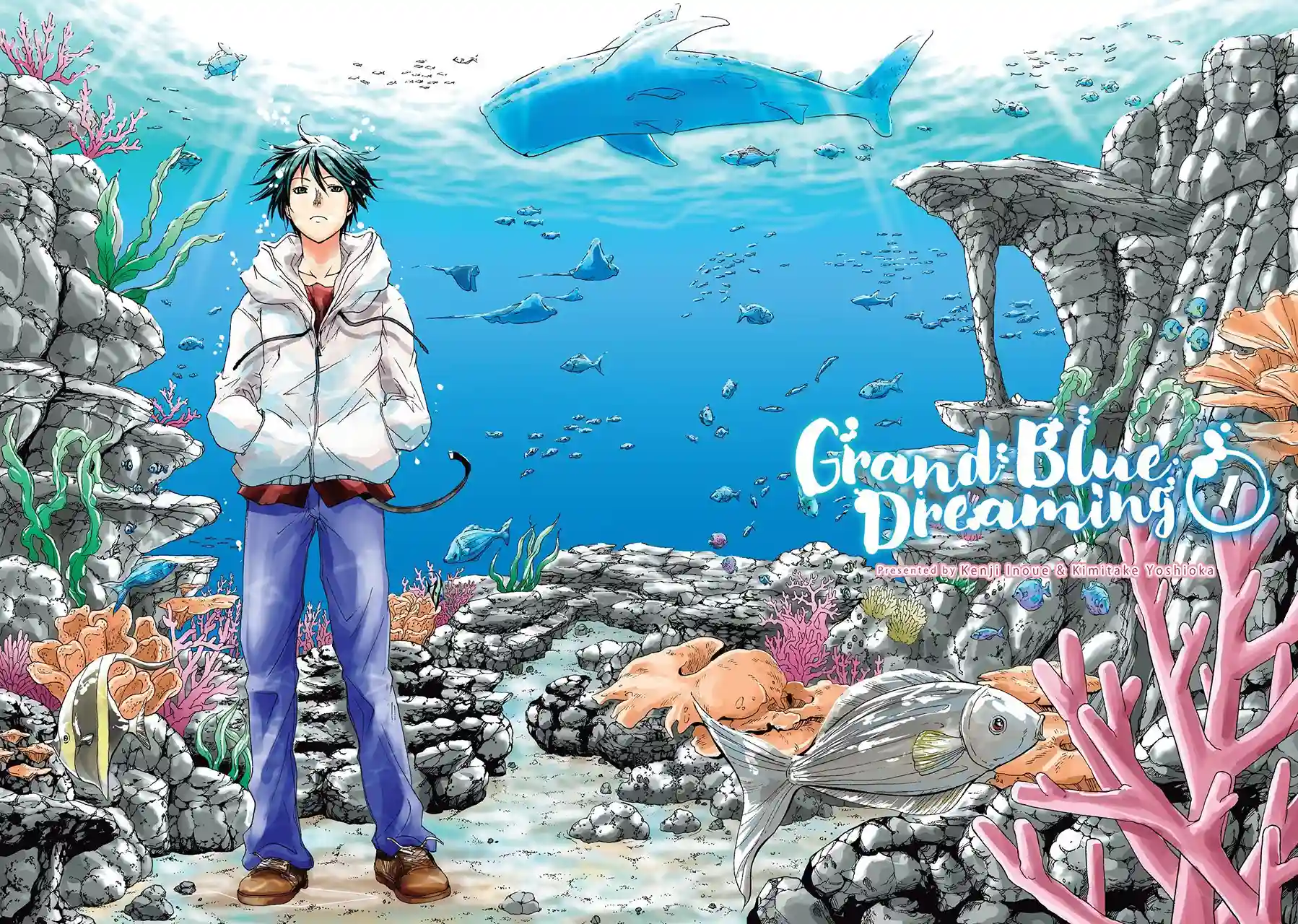 Tapa del manga de Grand Blue