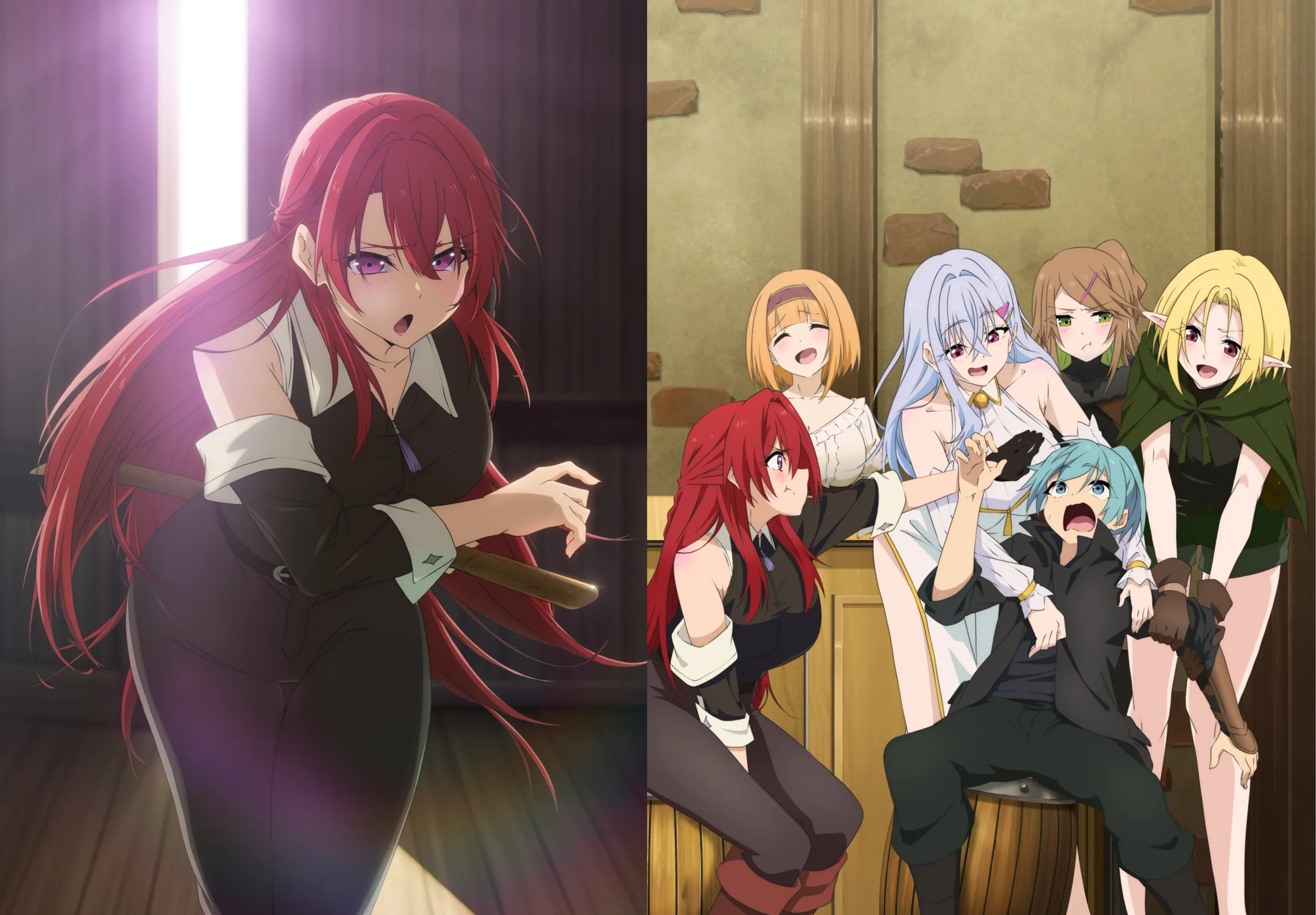 posters del anime My Sword Saint Master Is Too Cute to Live With
