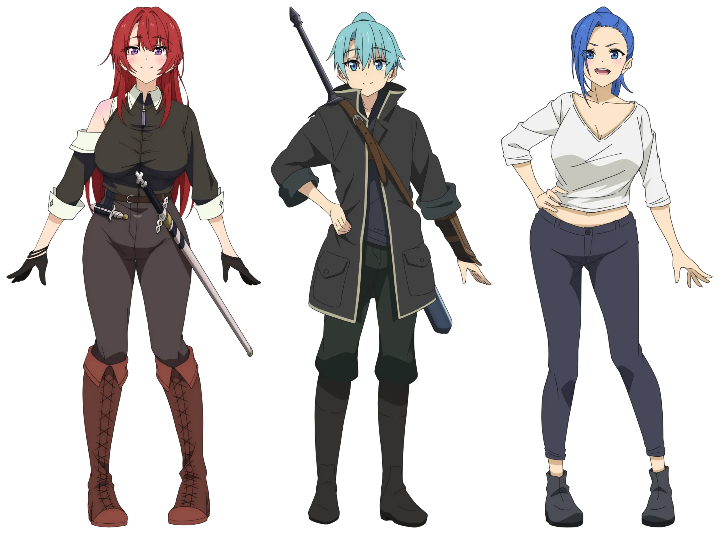 Primera parte de los personajes de My Sword Saint Master